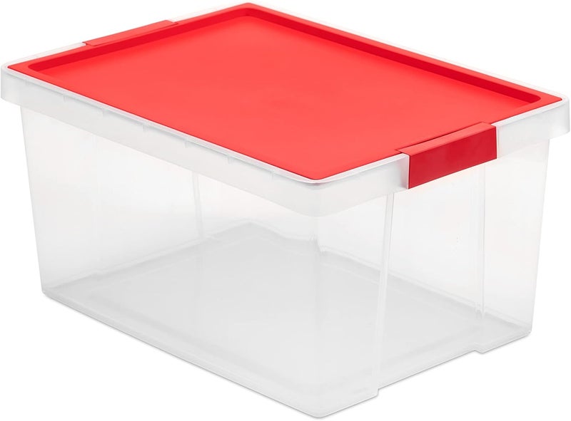 Tatay 35L Storage Box with Lid and Handles - Image 1