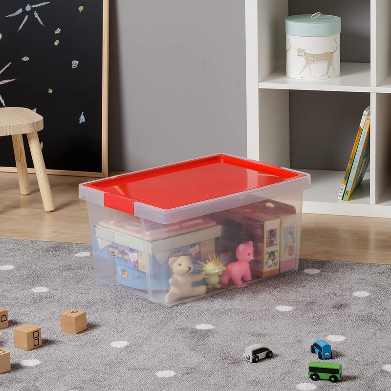 Tatay 35L Storage Box with Lid and Handles - Image 4