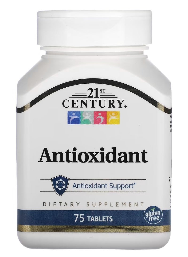 21st Century Antioxidant 75 Tablets - Image 1