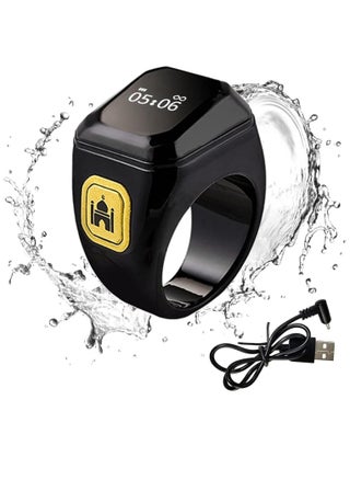 Smart Tasbih Zikr Ring 20mm, Muslim Digital Prayer Ring, OLED display, Tasbih Counter, Wearable Technology, Waterproof, USB Rechargeable - pzsku/Z4043A274956534B2F156Z/45/_/1733902488/cf3ffc01-8f17-421b-88f4-c19bcdd11ea0