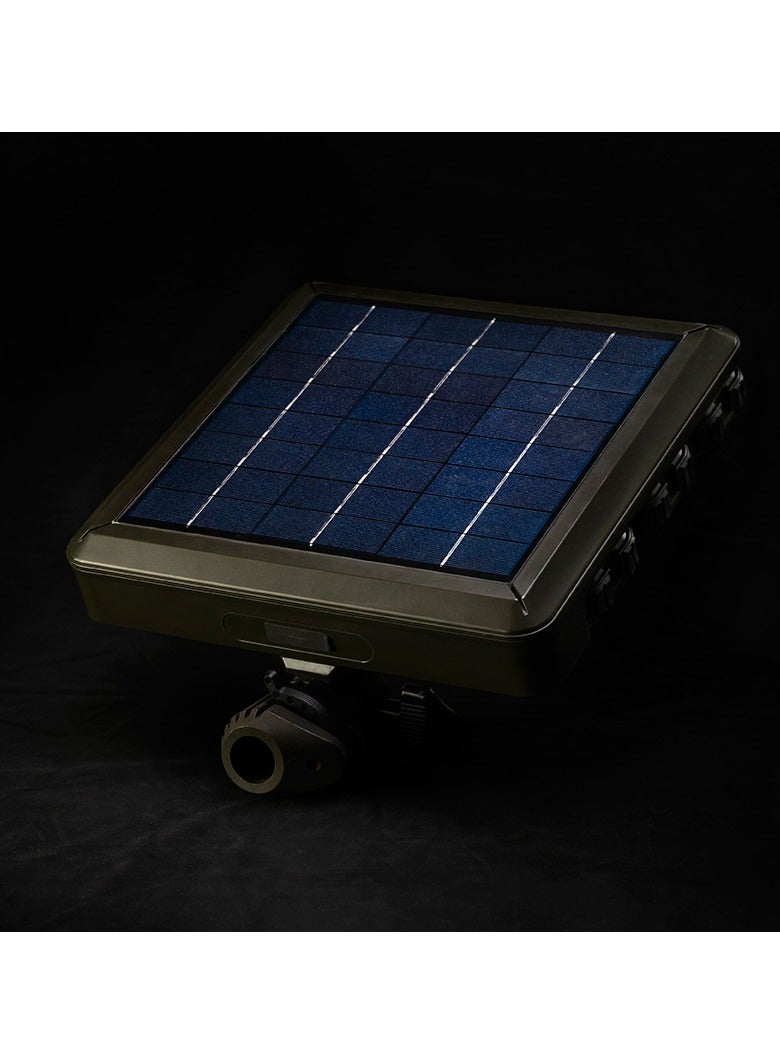 كروني مصباح LED للتخييم يعمل بالطاقة الشمسية بقوة 250 وات، مصباح مقاوم للماء قابل لإعادة الشحن مع حامل - Image 5