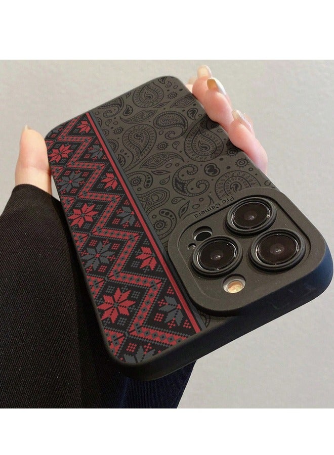 Fashion Retro IPhone 16 Pro Case for Frosted Shockproof Protective Case - Image 2