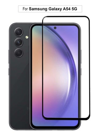Samsung Galaxy A54 4G Screen Protector – Premium Edge to Edge Tempered Glass, High Transparency, Delicate Touch, Anti-Explosion, Smooth Arc Edges, Easy Installation - pzsku/Z4043C0AE1BF712E3040FZ/45/_/1695224229/b4ee563b-1a12-4c22-a69b-859751655add