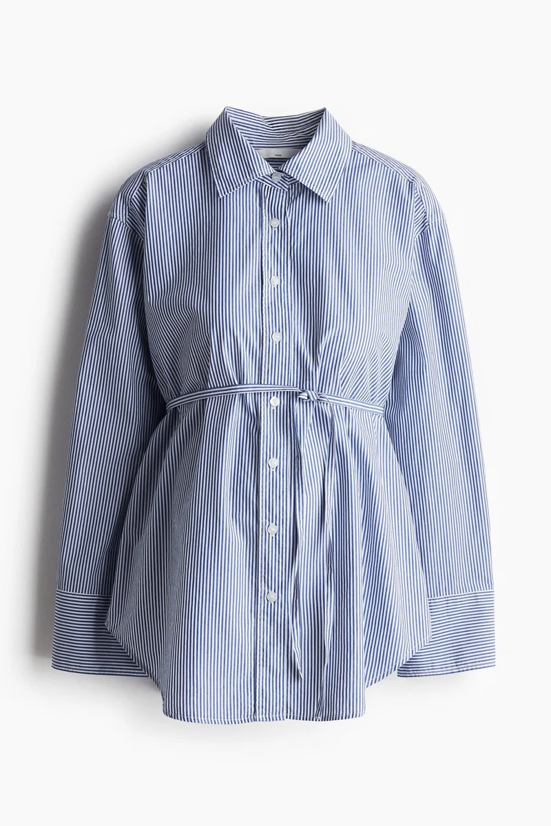 H&M MAMA Before &amp; After Poplin shirt