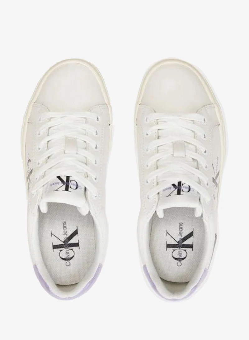 Calvin Klein Jeans Leather Platform Sneakers