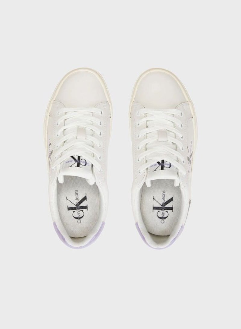 Calvin Klein Jeans Leather Platform Sneakers  - Image 2