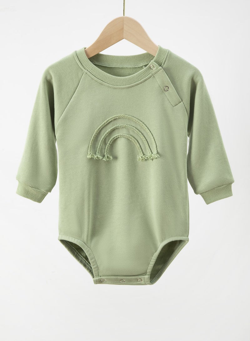Baby clothes, cotton clothing, winter cotton A-level spring and autumn sets, autumn and winter hoodies, thick jumpsuit, suitable for 0-18M  - Image 1