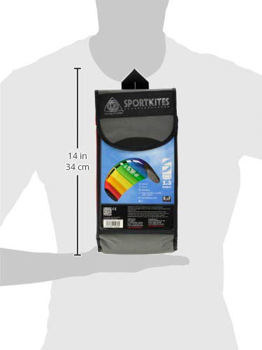 HQ Kites Symphony Beach III 1.3 Stunt Kite 51 Inch Dual - Line Sport Kite, Color: Rainbow - Active Outdoor Fun for Ages 8 and Up - Image 3