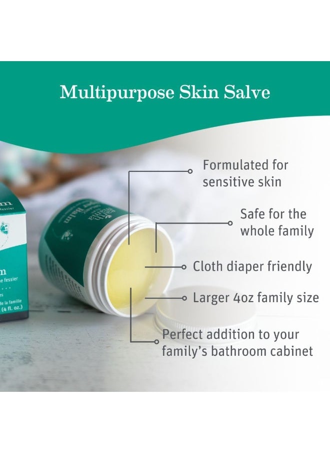 Earth Mama - Earth Mama Organic Nipple Butter™ + Organic Diaper Balm | Sensitive Skincare BFF Breastfeeding Essentials & Baby Cream Bundle - Image 1
