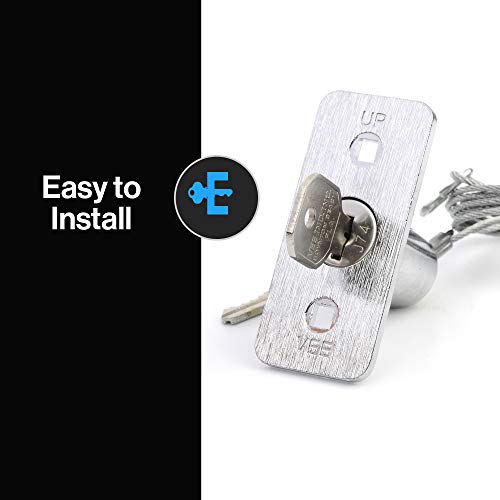 Genie مجموعة إطلاق الطوارئ العالمية لجهاز فتح باب المرآب من جيني GEN37374R، مقاس واحد، معدني - Image 3