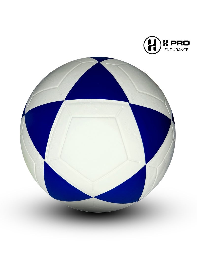H PRO Pro Nfb Premium Football | Long-Lasting & Ideal For Outdoor Use | Size 5 | Blue - Image 1