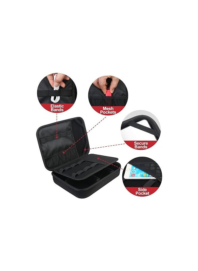 Electronic Organizer Travel Cable Organizer Bag Electronic Accessories Case Portable Tech Organizer for Tablet - pzsku/Z4044120D037A34850871Z/45/_/1715350623/0b4d0f8b-b0e9-4ff5-82bf-9086383fb895