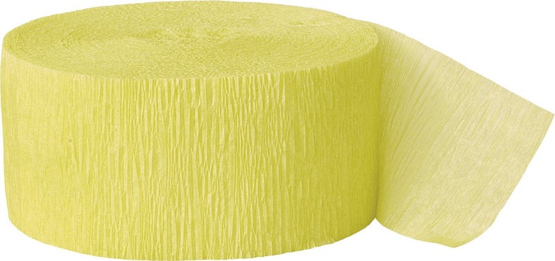 Unique Party Unique Industries 6306 party decoration, 81ft, Canary Yellow - Image 4