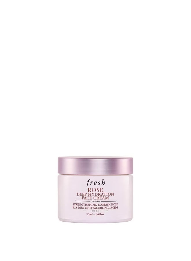 فريش كريم ترطيب عميق للوجه بخلاصة الورد المنعش 50 مل - Image 1