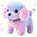 Easfan Walking Puppy Stuffed Animal Interactive Rainbow Dog Barking Tail Wagging Head Nodding Educational Plush Toy Easter Christmas Birthday Gifts for Toddlers Kids Girls 7 - Image 4