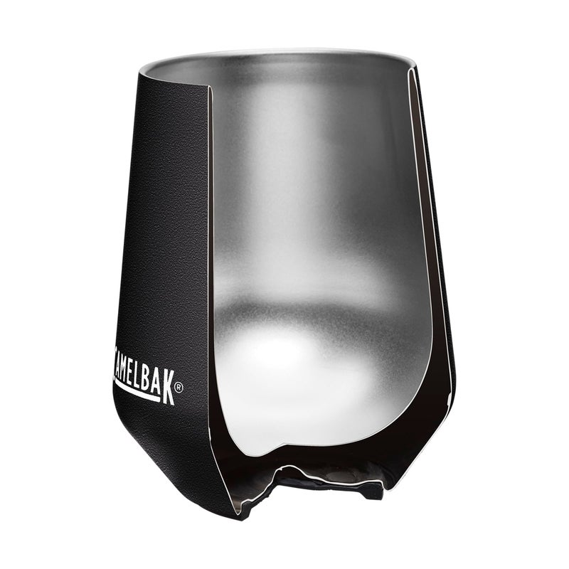 CamelBak Horizon 12oz Wine Tumbler - Insulated Stainless Steel - Tri-Mode Lid - Black - Image 5