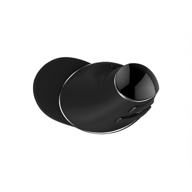 DELUX Vertical Ergonomic Wireless Mouse: Blue, 3 Adjustable DPI, 1600 DPI Optical Sensor - Forearm Support, Wrist Pain Relief, Precise Tracking - For Long Hours Work, Gaming, Computer Comfort - Image 5