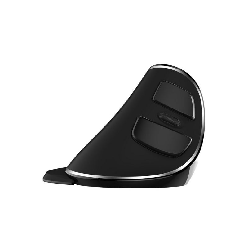 DELUX Vertical Ergonomic Wireless Mouse: Blue, 3 Adjustable DPI, 1600 DPI Optical Sensor - Forearm Support, Wrist Pain Relief, Precise Tracking - For Long Hours Work, Gaming, Computer Comfort - Image 4