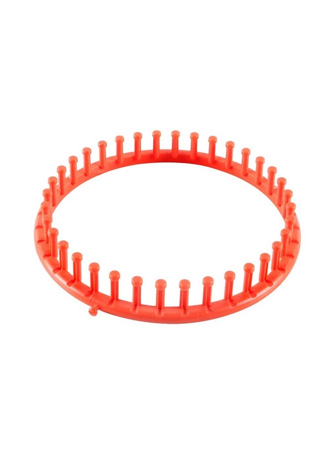 Novelinks - Round Knitting Looms Set Set Of 5 Plastic Looms Knitting With 1 Knitting Yarn Loom Needle And 1 Plastic Loom Pick - Image 1
