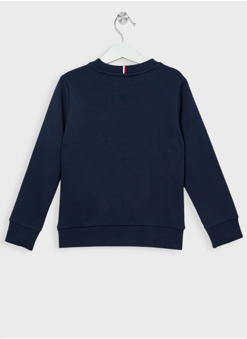 TOMMY HILFIGER Youth Ribbed Insert Tracksuits Sets