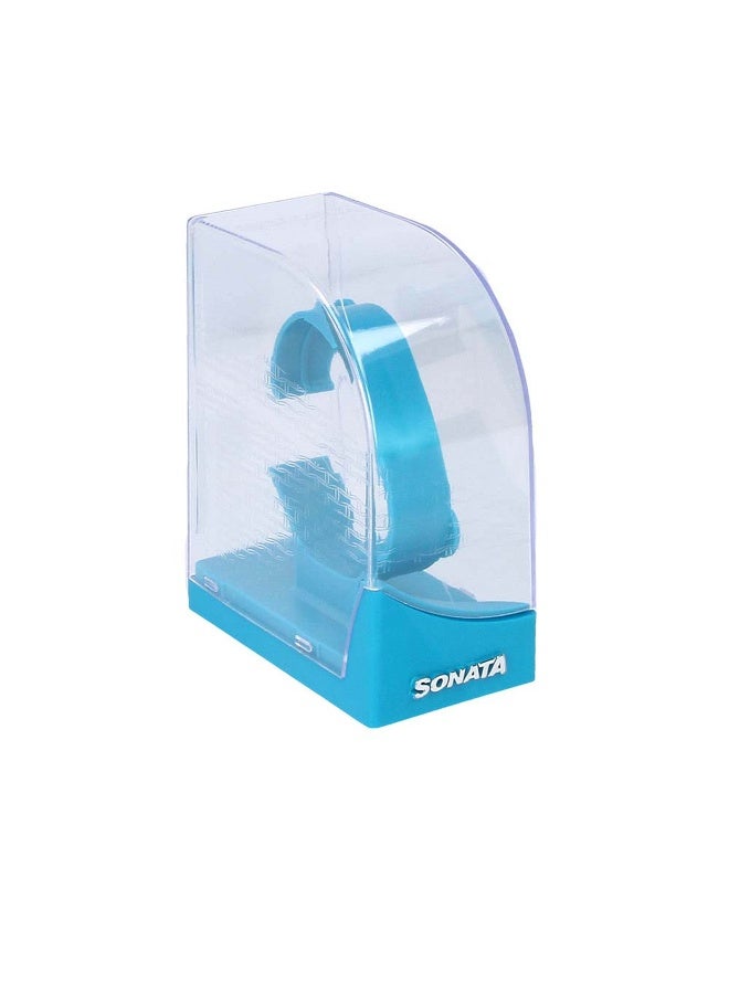 Sonata Quartz Analog Black Dial Stainless Steel Strap Watch for Men - Image 5