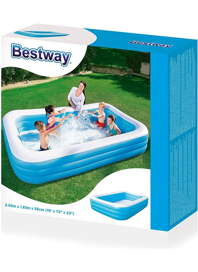 Bestway 54009 Pool+ 58108 Pool Cover- 305X183X56CM