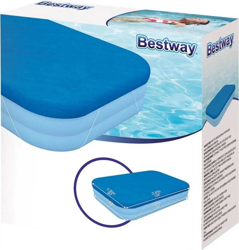 بست واي 54009 Pool+ 58108 Pool Cover- 305X183X56CM