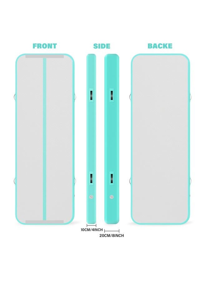 IBATMS 4/8" Inflatable Air Mat for Home Use Workout Cheerleading Yoga Water with Air Pump - Image 3