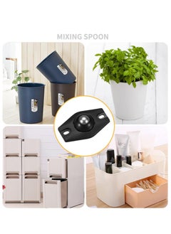 RATSAW 20 PCS Universal Adhesive Swivel Pulley Castors Wheels for Trash Cans Storage Boxes Small Furniture  - Image 4