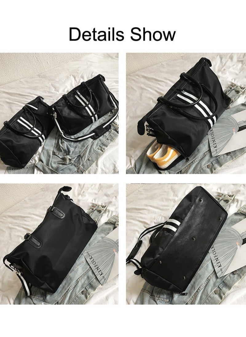 AVHUGOO Folding Travel Bags Waterproof Tote Travel Luggage Bags for men Women Large Capacity Multi functional Travel Bags Handbag  - Image 2