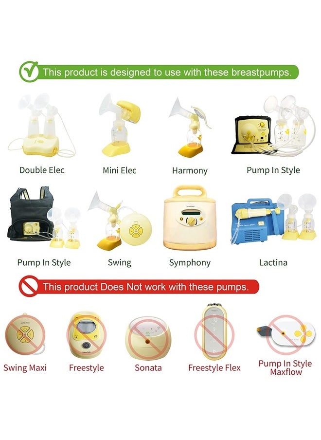 NENESUPPLY Nenesupply10 pc Membranes Compatible with Medela Valve and Nenesupply Valve. Not Original Medela Membrane. Compatible with Pump in Style Swing Symphony Harmony Breast Pump  - Image 2