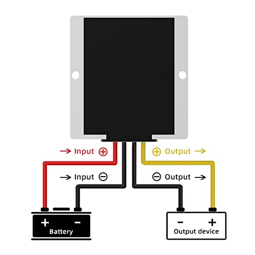 YAXIGE DC 12V to 24V 10A 240W Converter Step Up Voltage Regulator Boost Converter Module Car Power Supply Power Converter Waterproof Module Transformer - Image 5