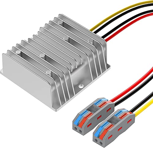 YAXIGE DC 12V to 24V 10A 240W Converter Step Up Voltage Regulator Boost Converter Module Car Power Supply Power Converter Waterproof Module Transformer - Image 1