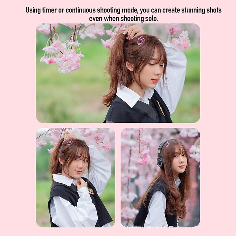 4K 64MP Vlogging Camera 18X Digital Zoom Autofocus Anti Shake Digital Camera Black - Image 4