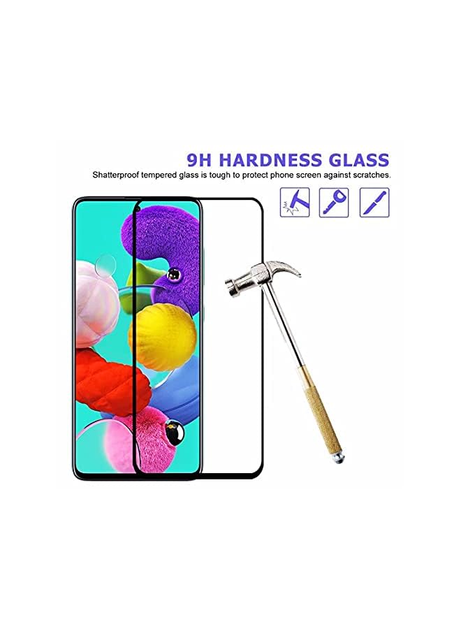 PROMASS Toughened Glass 9D Full Screen Protector For Samsung (Galaxy A51) - Image 3