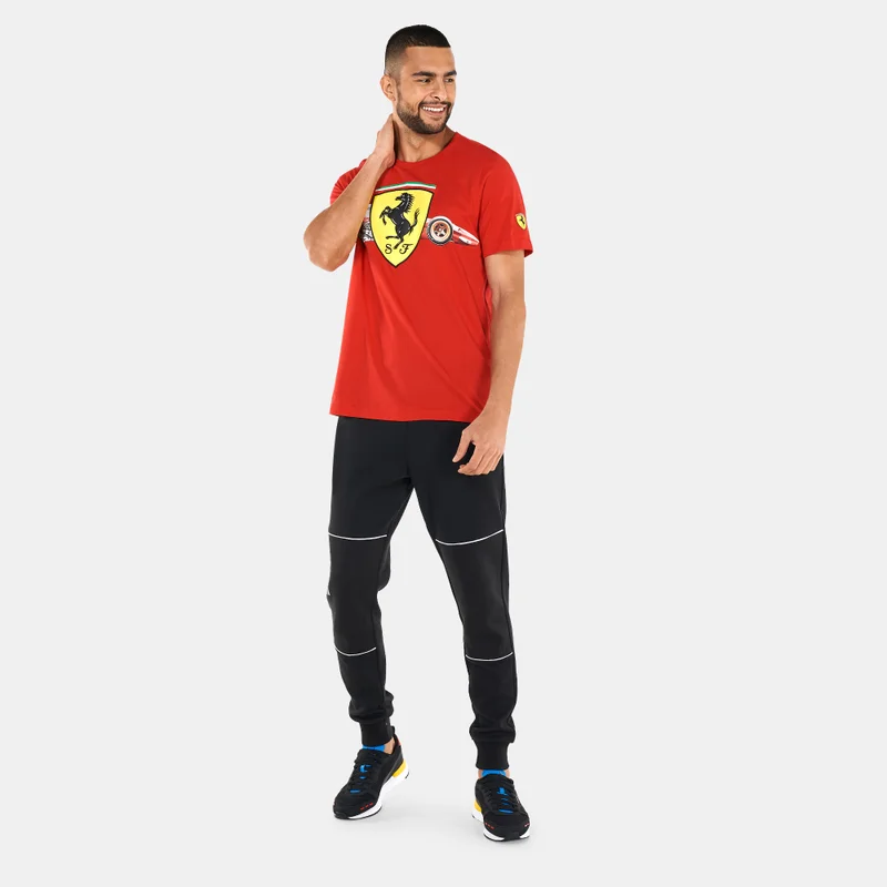 PUMA Men's Ferrari Race Heritage Big Shield T-Shirt