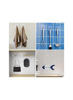 Excefore Hooks Heavy Duty Wall Hooks For Hangingwall Hangers Without Nails2 In 1 Screw Free Sticker For Wall Mount Shelfwaterproof Rustproof 16Mm 30 Pcs  - Image 4