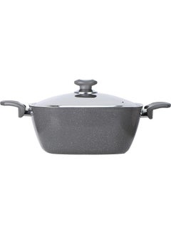 Top Chef Top Chef Granite 10 pieces square set (pot18-20-24-28, fraying pan26, tray26) Grey  - Image 2