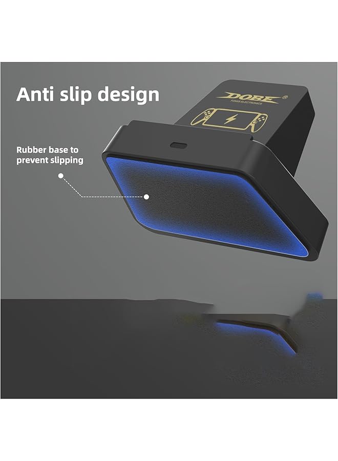 NALACAL Ps Portal Charging Dock Station – Dual Type C Adapter & Usb C Cable Included – Charger Stand & Base Holder For Ps Portal Console Accessories – Black - Image 2