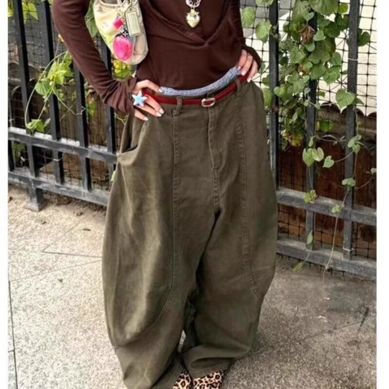Unisex Classic Denim Jeans Loose Fit Daily Outdoor Wear - Image 4