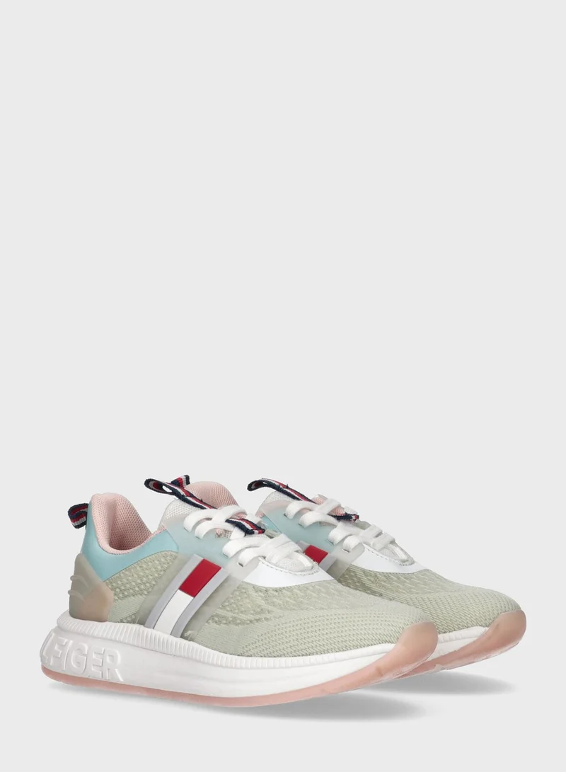 TOMMY HILFIGER Kids Lace Up Sneakers