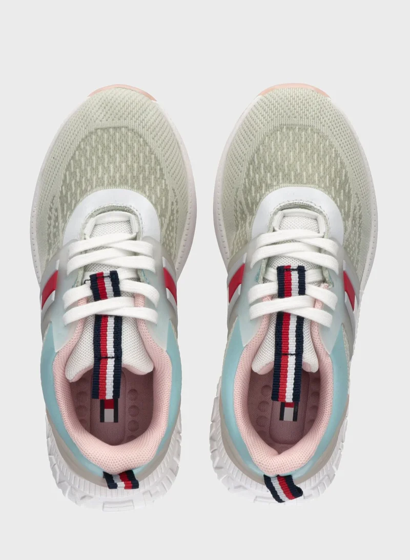 TOMMY HILFIGER Kids Lace Up Sneakers