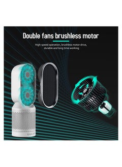PURE Air Purifier for Bedroom Home Office H13 True Filter 40 degrees Rotation 30db Filtration System Air Cleaner Remove 99.97 Percent Dust Pollen Pet Dander Hair Smell with Anion F008  - Image 4