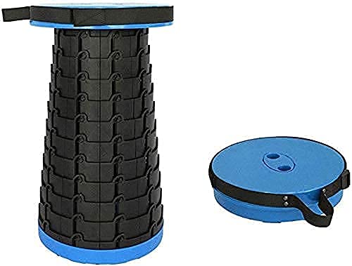Ansawi Smart Retractable Folding Stools Portable Lightweight for Indoor and Outdoor Travel Fishing Homes Camping Garden Use Telescoping Stool Plastic