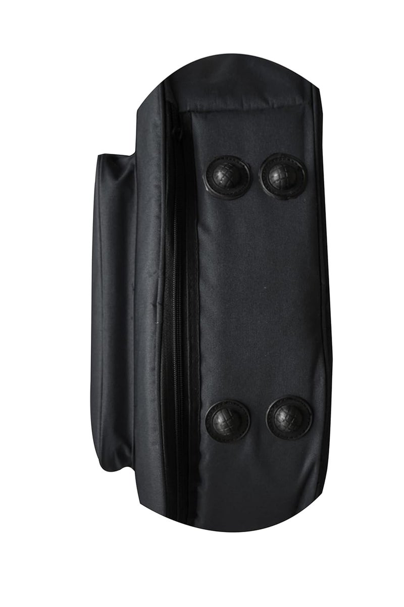 Baritone غطاء حقيبة جيتار أكوستيك مبطن بالفوم لبلوتو HW41C-201 41 بوصة (مع زيت الليمون، أسود) - Image 3