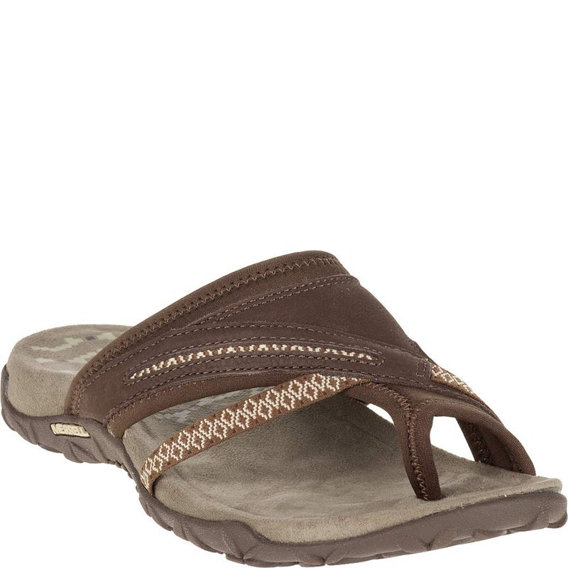 MERRELL Women's Terran Post II Sandal, Dark Earth, 8 M US - Image 5