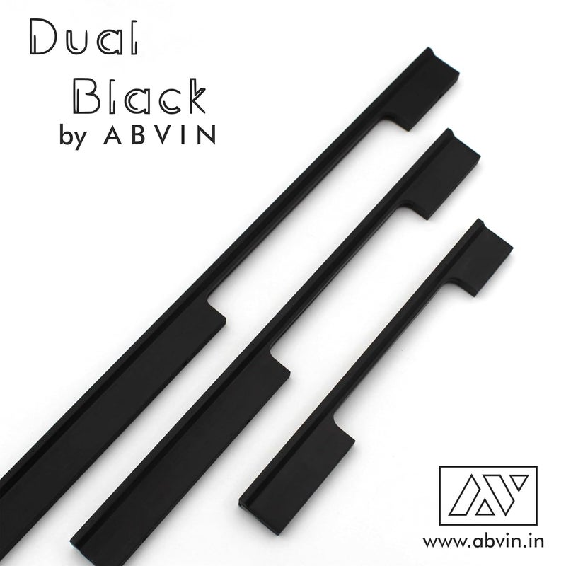 ABVIN Dual Black Long Bar Handles Modern Gold Cabinet Hardware Furniture Pulls for Doors Cabinets Cupboards Drawers 119 inch - Image 3