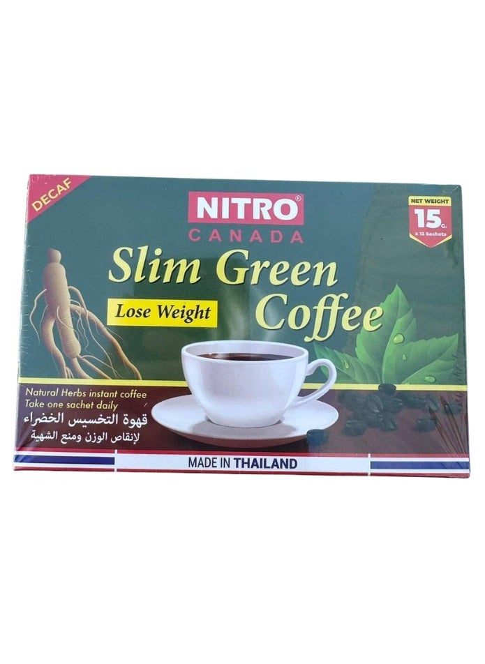NITRO CANADA Slimming Green coffee 