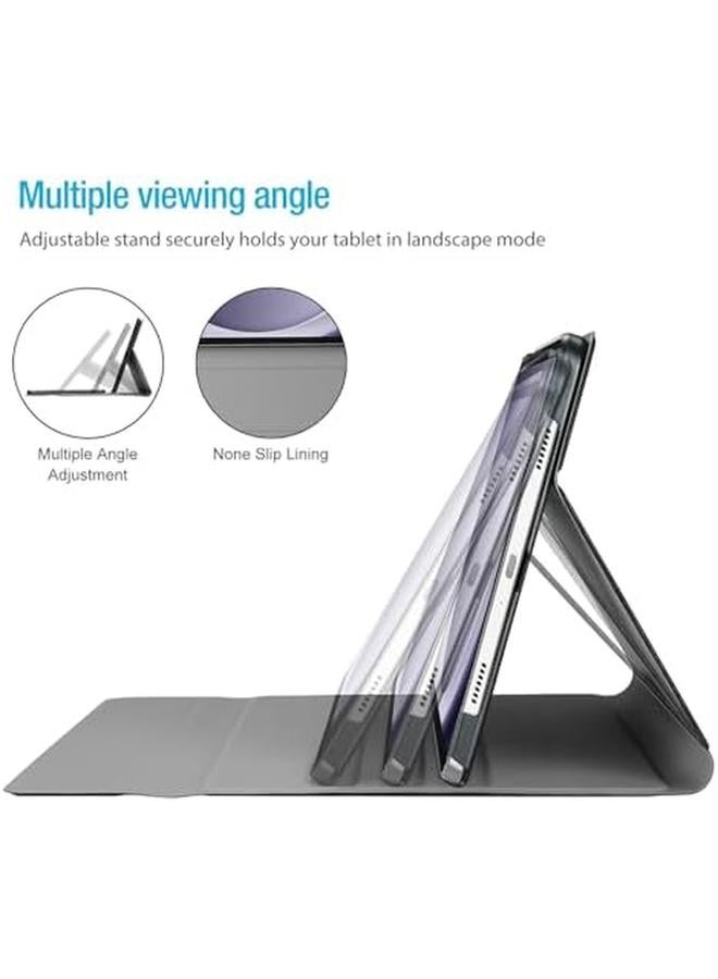 Procases For Galaxy Tab A9 Plus 2023 Keyboard Case Protective Cover Case With Detachable Wireless Keyboard For Galaxy Tab A9 Plus 2023 –Black - Image 4