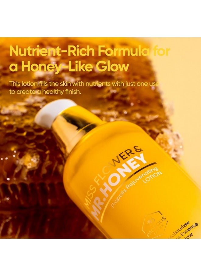 Banila Co BANILA CO Miss Flower & Mr Honey Propolis Rejuvenating Lotion | Nourishing Cream with Propolis Extract & Royal Jelly | Lightweight Hydrating Korean Skincare for Youthful Radiance (150ml / 5.07 fl oz)  - Image 5